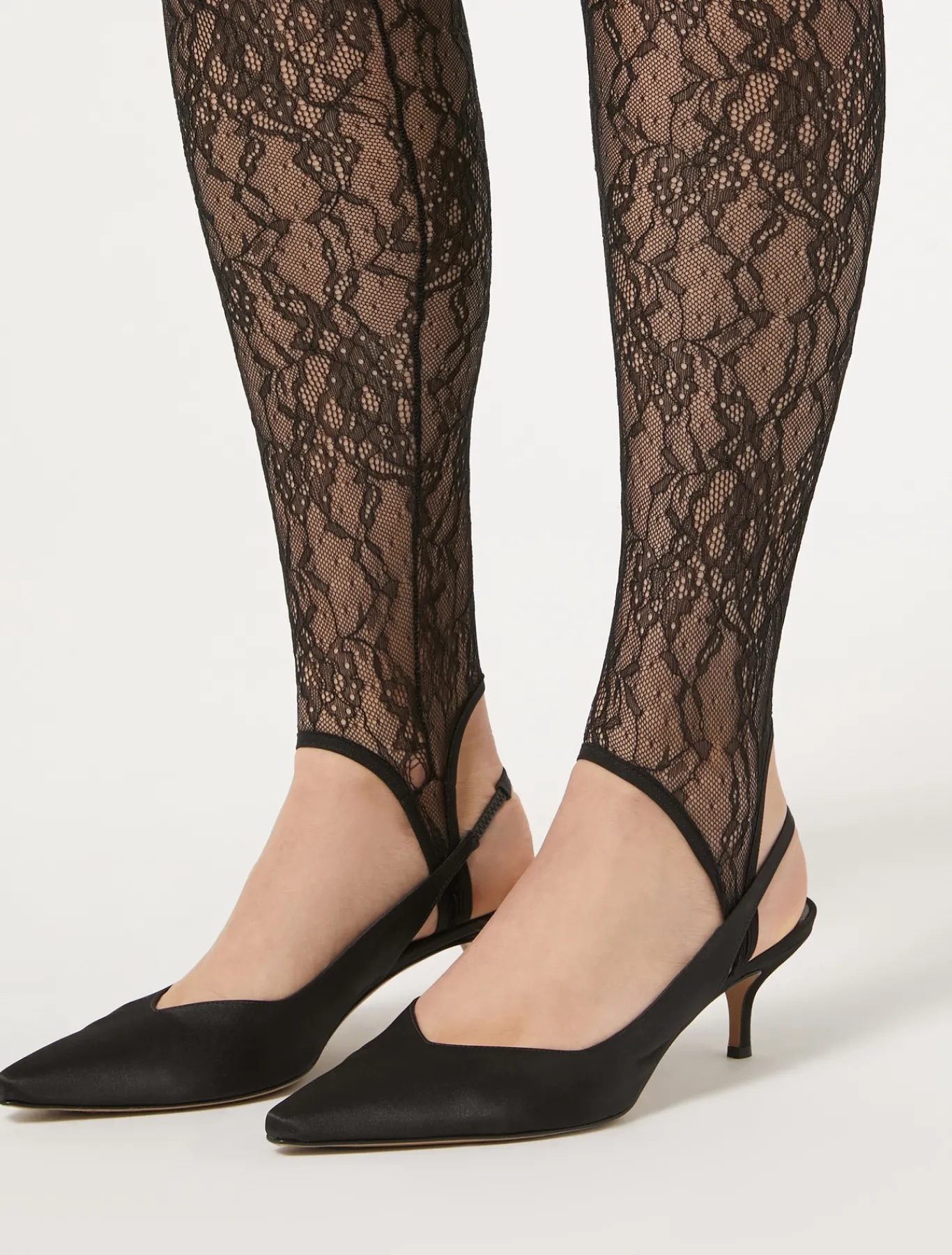 Marina Rinaldi Legging en dentelle stretch NOIR Fashion