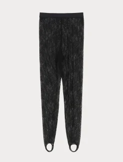 Marina Rinaldi Legging en dentelle stretch NOIR Fashion