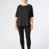 Marina Rinaldi Legging en jersey compact NOIR Discount