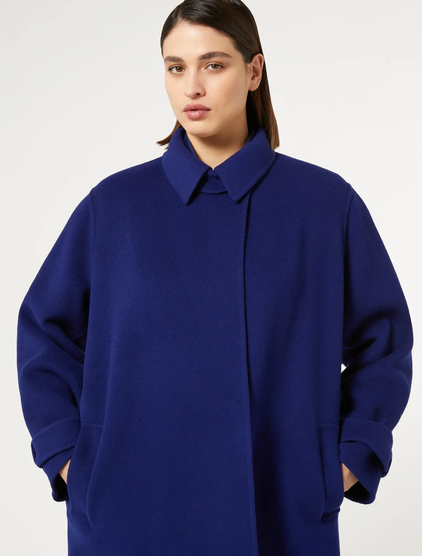 Marina Rinaldi Manteau double de laine BLEUDECHINE Hot