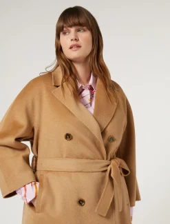 Marina Rinaldi Manteau double de laine POILDECHAMEAU Hot