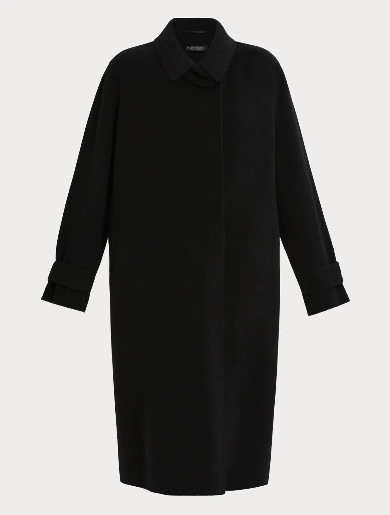 Marina Rinaldi Manteau double de laine NOIR Hot
