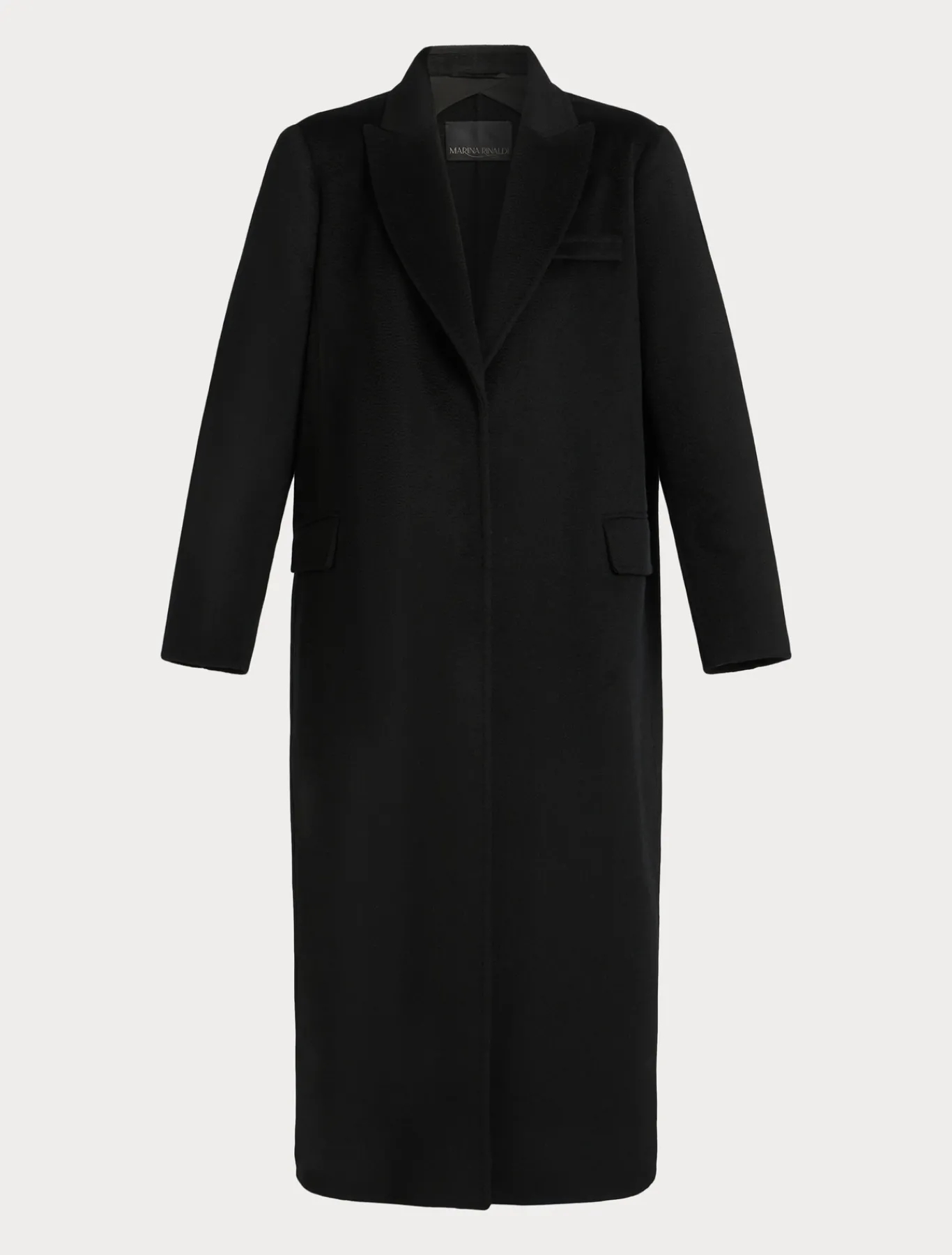 Marina Rinaldi Manteau double de laine NOIR Fashion