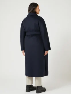 Marina Rinaldi Manteau double de pure laine BLEUMARINE Outlet