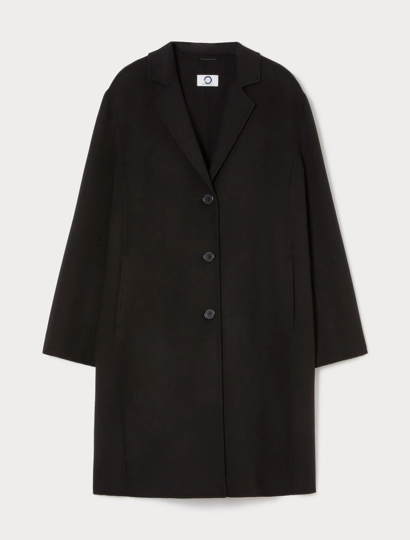 Marina Rinaldi Manteau double en laine et cachemire NOIR Fashion