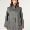 Marina Rinaldi Manteau en drap de laine GRISMOYEN Fashion