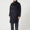 Marina Rinaldi Manteau en drap de laine BLEUNUIT Hot