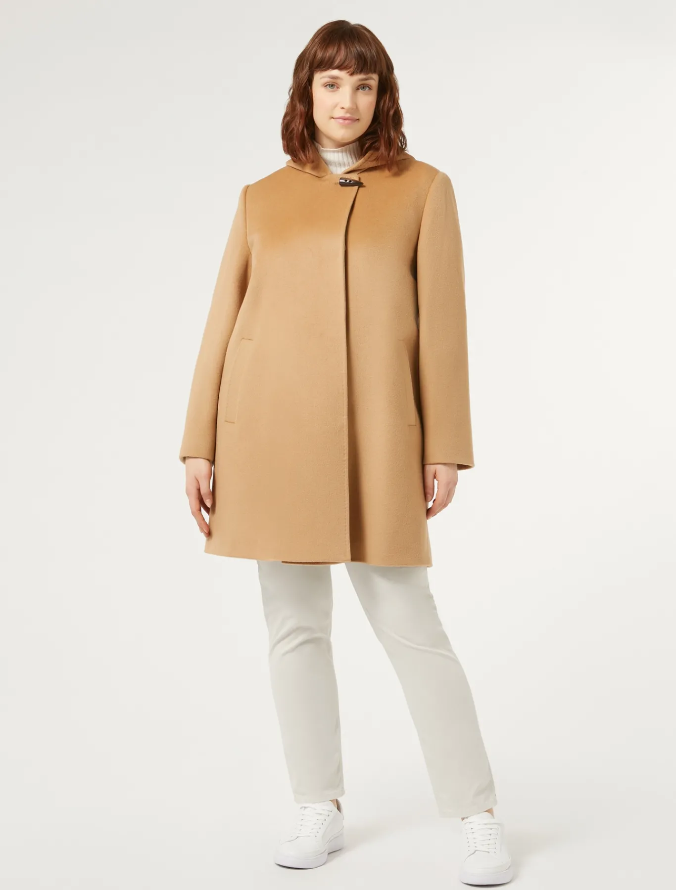 Marina Rinaldi Manteau en drap de laine POILDECHAMEAU Hot