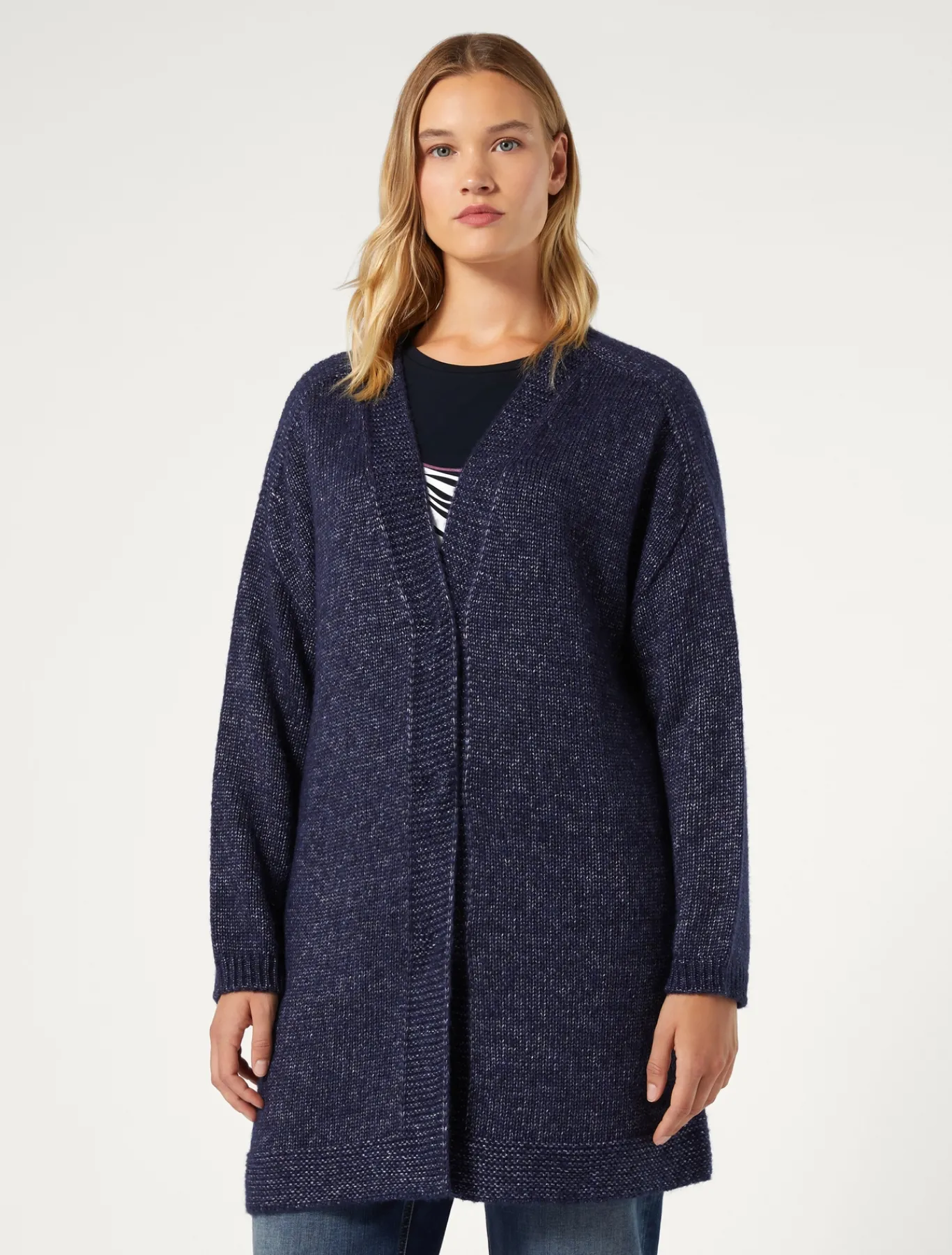 Marina Rinaldi Manteau en fil de maille BLEUMARINE Clearance