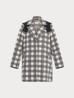 Marina Rinaldi Manteau en jersey stretch BLANC Clearance