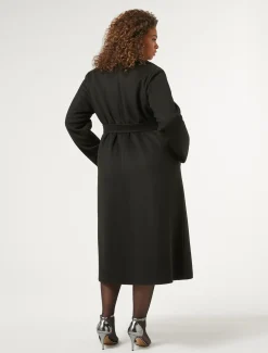Marina Rinaldi Manteau long réversible NOIR Online