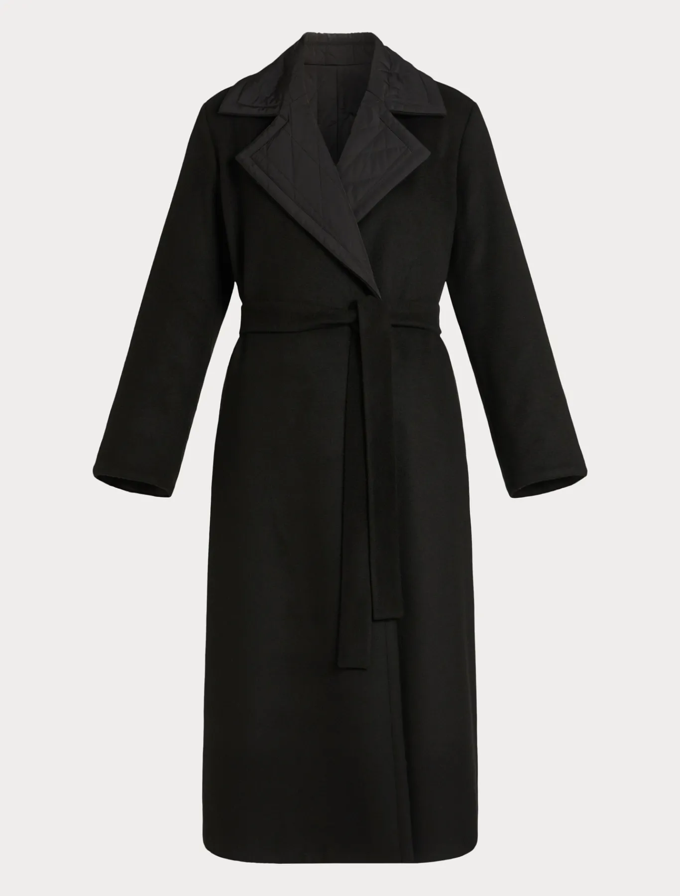 Marina Rinaldi Manteau long réversible NOIR Online