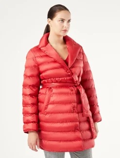 Marina Rinaldi Modèle rembourré en toile de nylon déperlante ROUGE Hot
