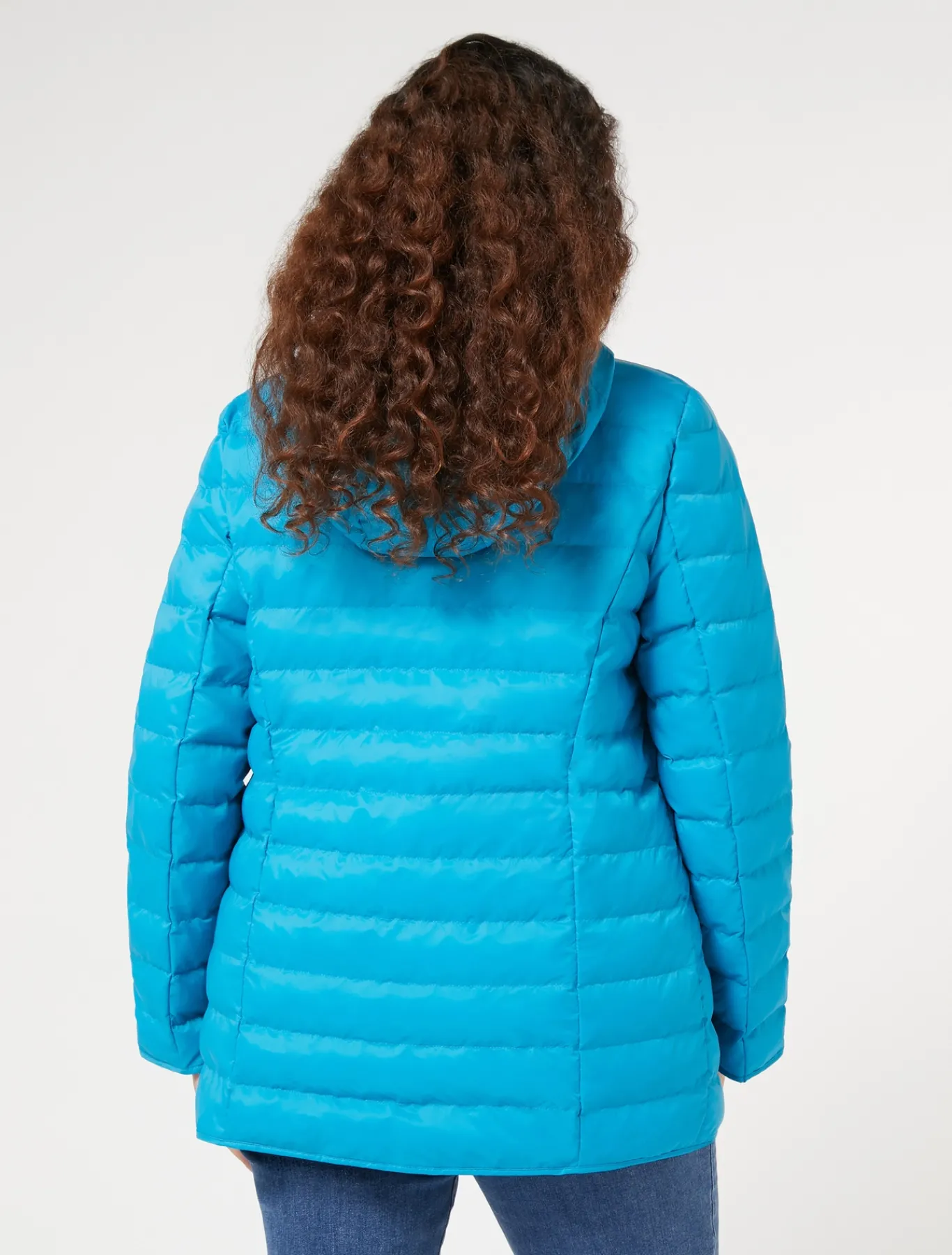 Marina Rinaldi Modèle rembourré en toile de nylon déperlante TURQUOISE Fashion