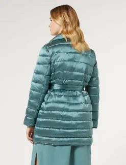 Marina Rinaldi Modèle rembourré en toile de nylon déperlante VERTSAUGE Sale