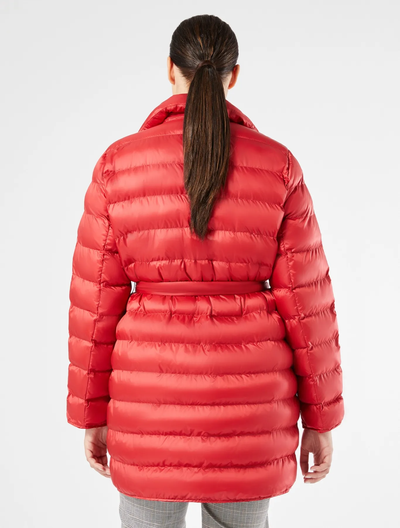 Marina Rinaldi Modèle rembourré en toile de nylon déperlante ROUGE Hot