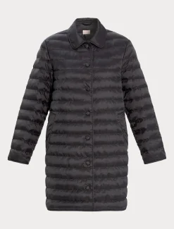 Marina Rinaldi Modèle rembourré en toile de nylon déperlante NOIR Best