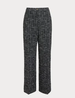 Marina Rinaldi Pantalon effet bouclé BLEUNUIT Discount