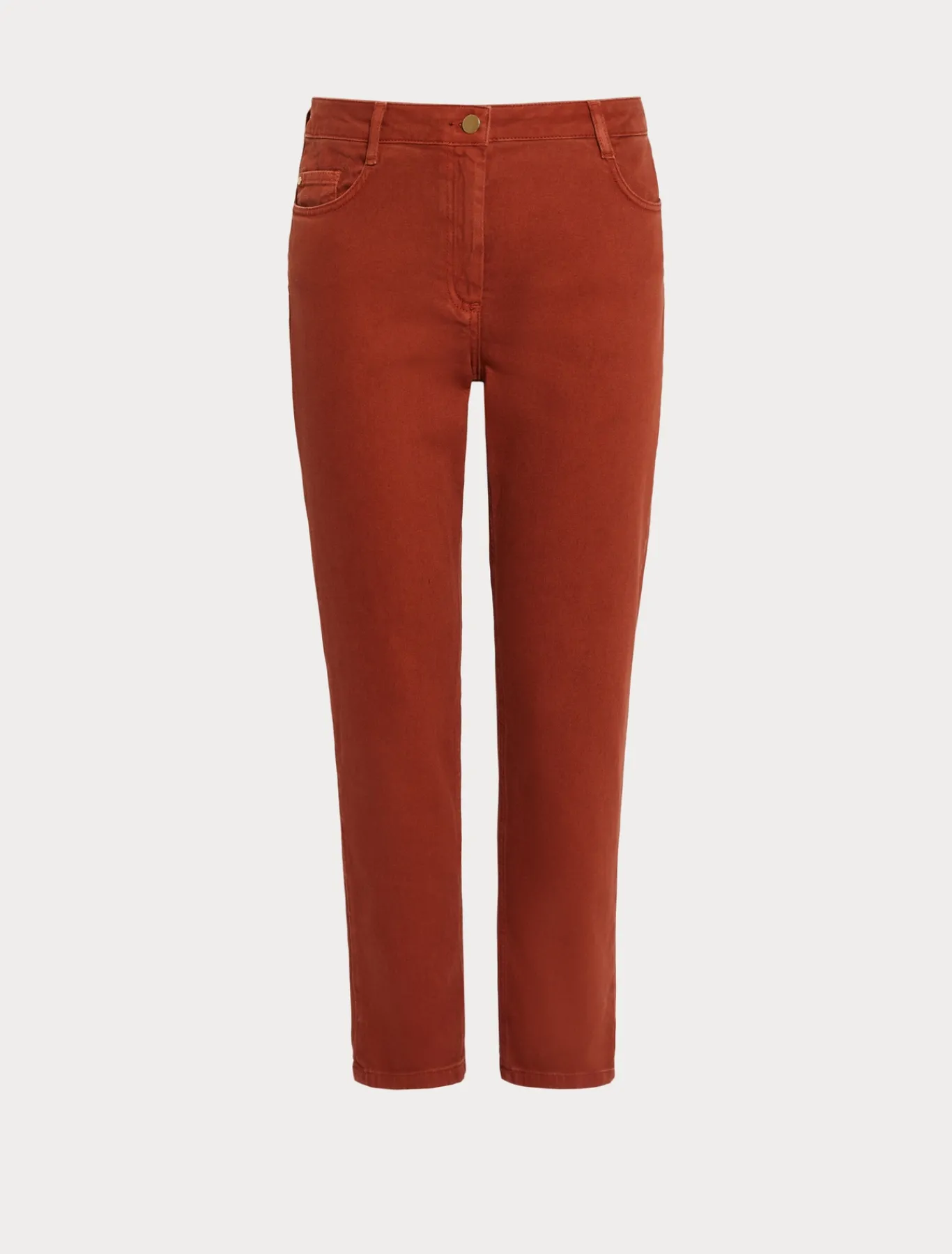 Marina Rinaldi Pantalon en bull de coton stretch TERRECUITE Sale