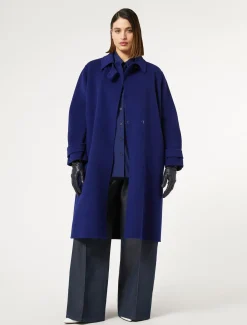 Marina Rinaldi Pantalon en bull de coton BLEUJEANS Hot