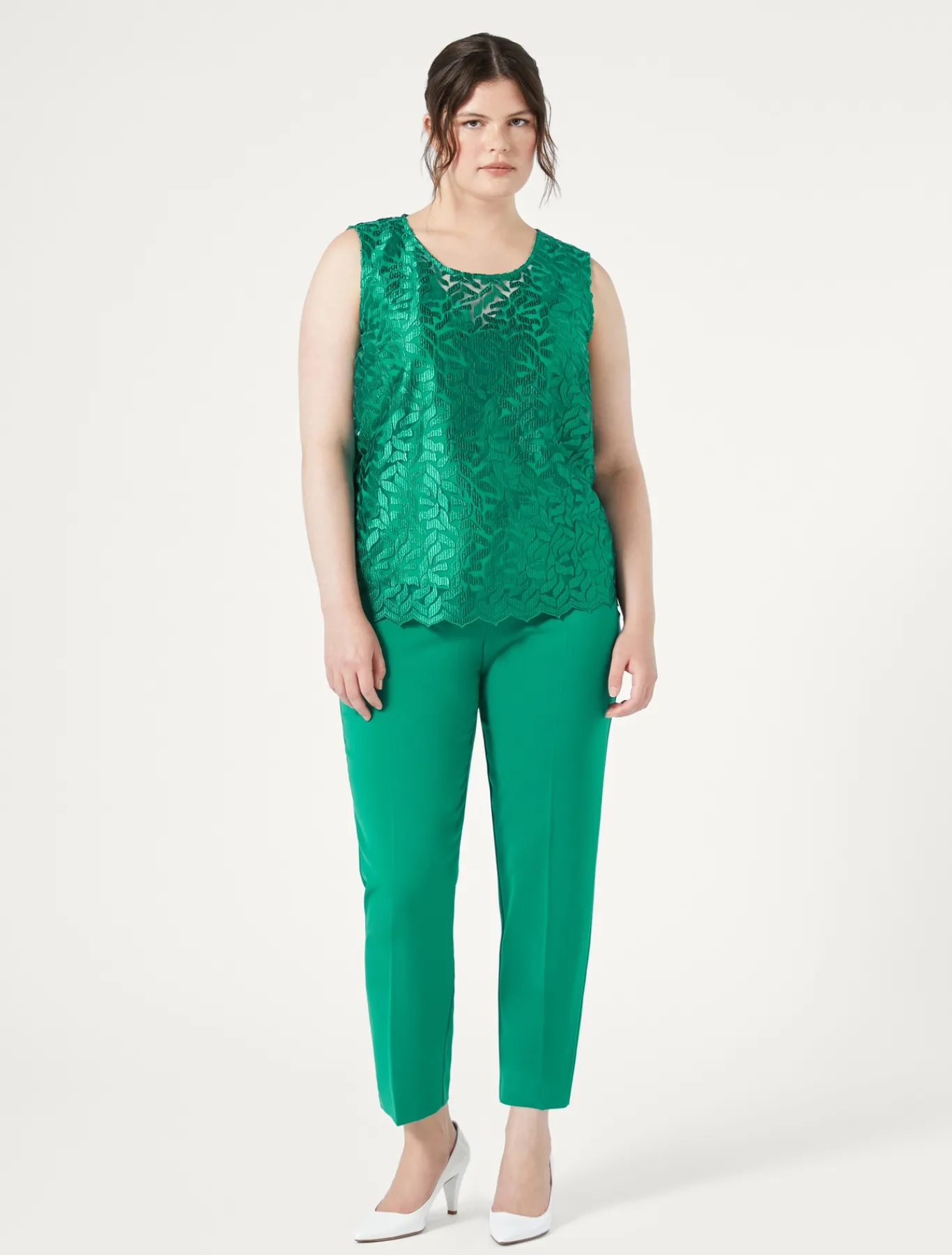 Marina Rinaldi Pantalon en cady JADE Outlet