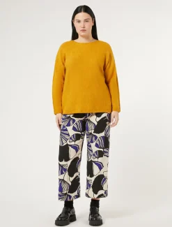 Marina Rinaldi Pantalon en cady BLEUMARINE New