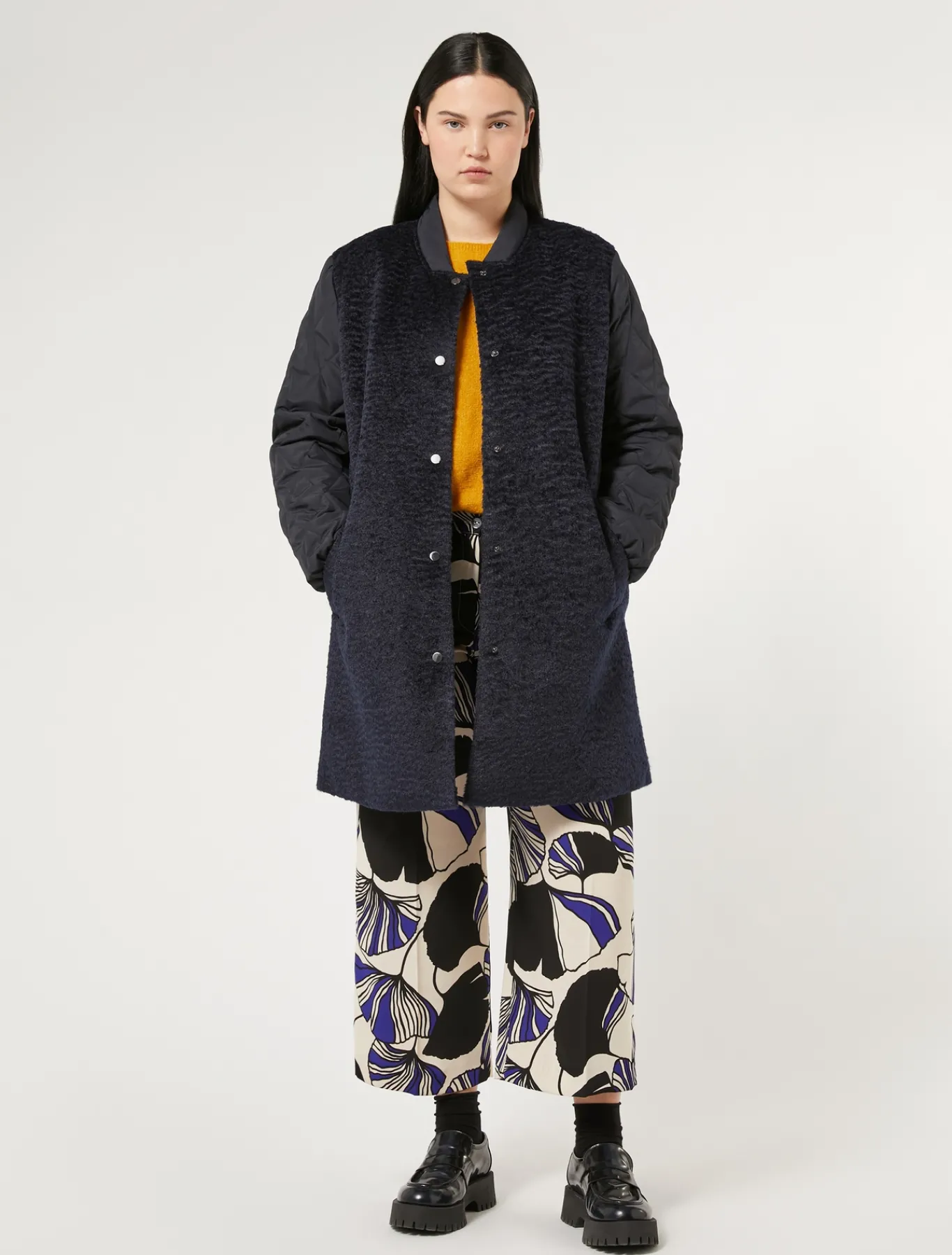 Marina Rinaldi Pantalon en cady BLEUMARINE New