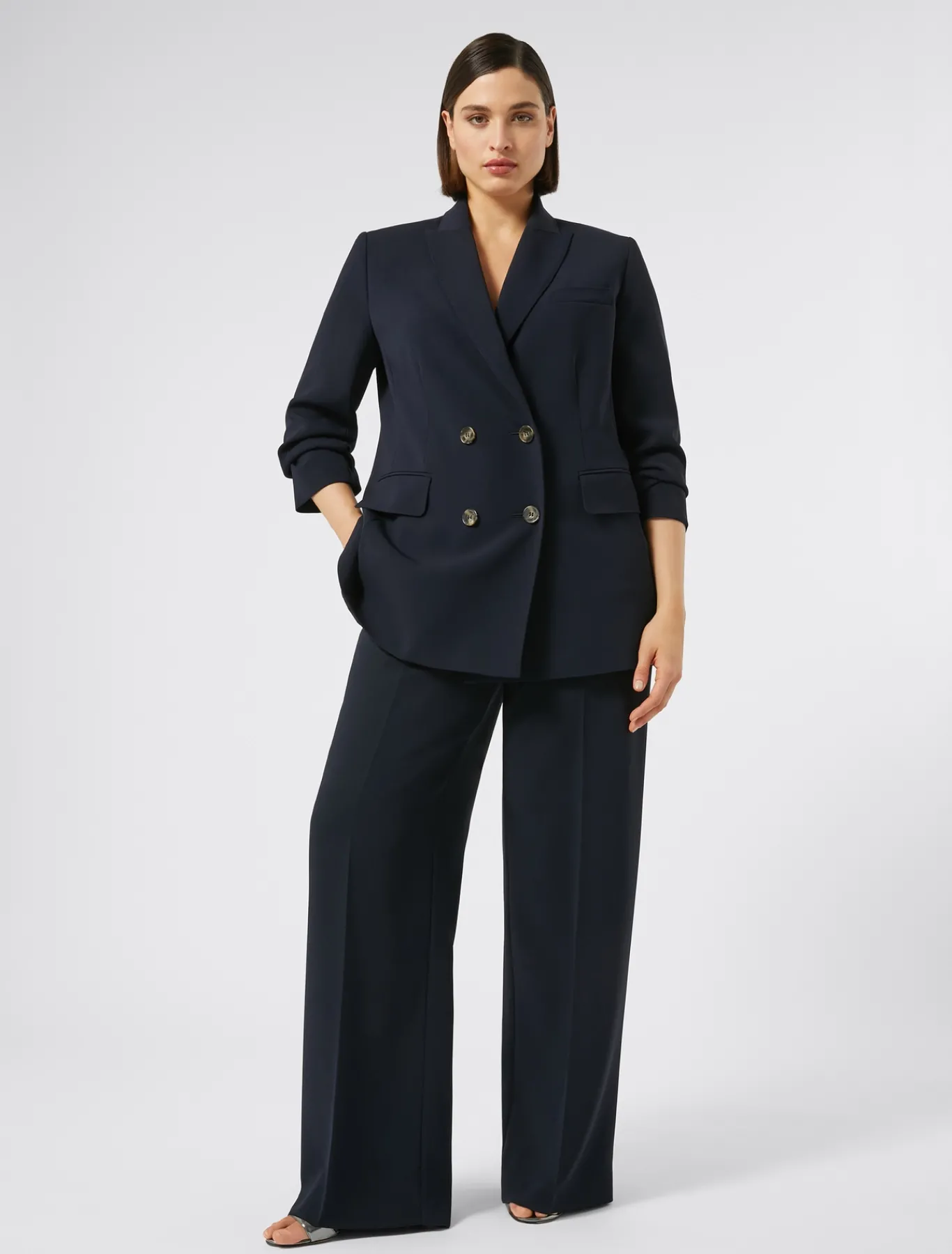 Marina Rinaldi Pantalon en cady triacétate BLEUNUIT Hot