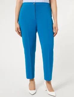 Marina Rinaldi Pantalon en cady triacétate TURQUOISE Discount