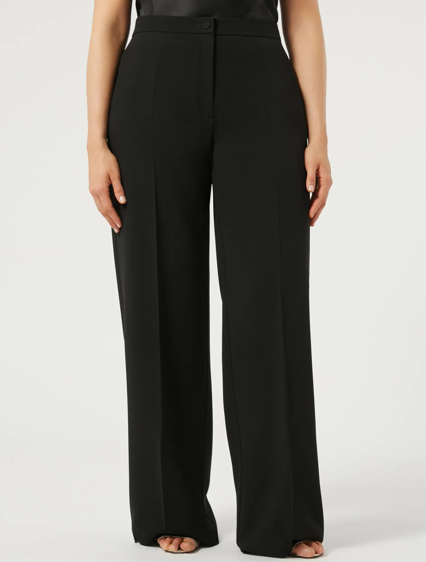 Marina Rinaldi Pantalon en cady triacétate NOIR Best