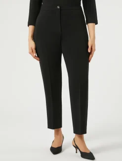 Marina Rinaldi Pantalon en cady triacétate NOIR Clearance