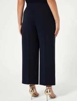 Marina Rinaldi Pantalon en cady triacétate BLEUNUIT New
