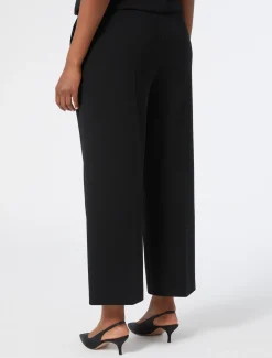 Marina Rinaldi Pantalon en cady triacétate NOIR Outlet