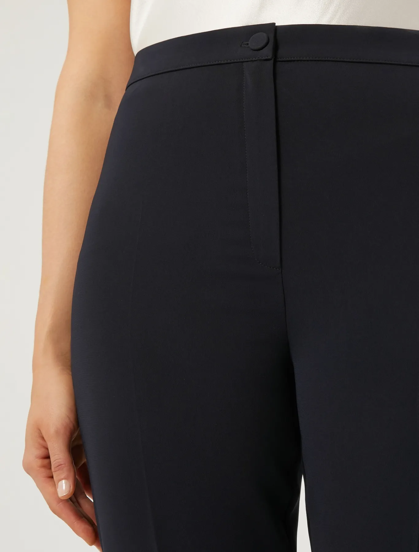 Marina Rinaldi Pantalon en cady triacétate BLEUNUIT New