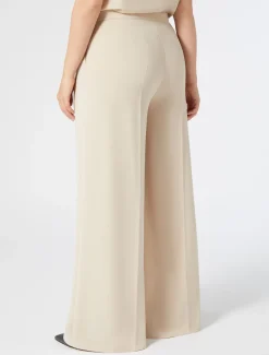 Marina Rinaldi Pantalon en cady triacétate BEIGE Fashion