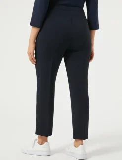Marina Rinaldi Pantalon en cady triacétate BLEUNUIT Discount