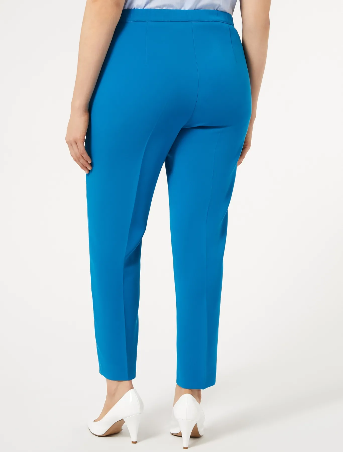 Marina Rinaldi Pantalon en cady triacétate TURQUOISE Discount