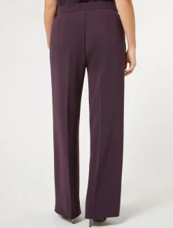 Marina Rinaldi Pantalon en cady triacétate BORDEAUX Outlet