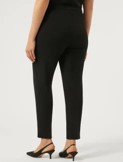 Marina Rinaldi Pantalon en cady triacétate NOIR Sale