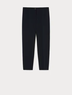 Marina Rinaldi Pantalon en cady triacétate BLEUNUIT Discount