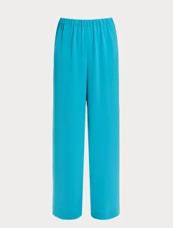 Marina Rinaldi Pantalon en cady triacétate TURQUOISE New