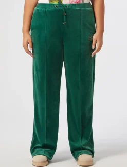 Marina Rinaldi Pantalon en chenille VERTFONCE' Fashion
