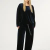 Marina Rinaldi Pantalon en chenille stretch BLEUNUIT New