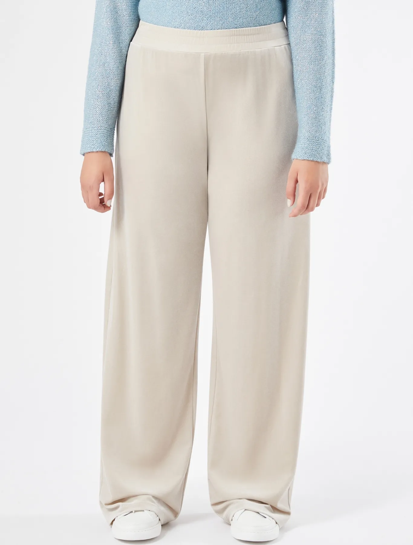 Marina Rinaldi Pantalon en chenille stretch GRISCLAIR Online