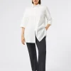 Marina Rinaldi Pantalon en coton mélangé stretch BLEUNUIT Discount