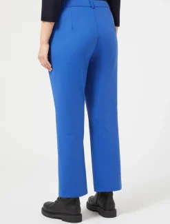 Marina Rinaldi Pantalon en coton mélangé stretch BLEUDECHINE Outlet