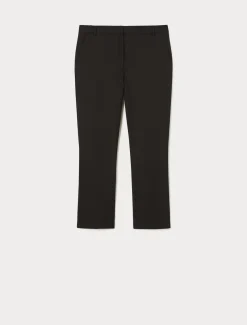 Marina Rinaldi Pantalon en coton mélangé stretch NOIR Sale