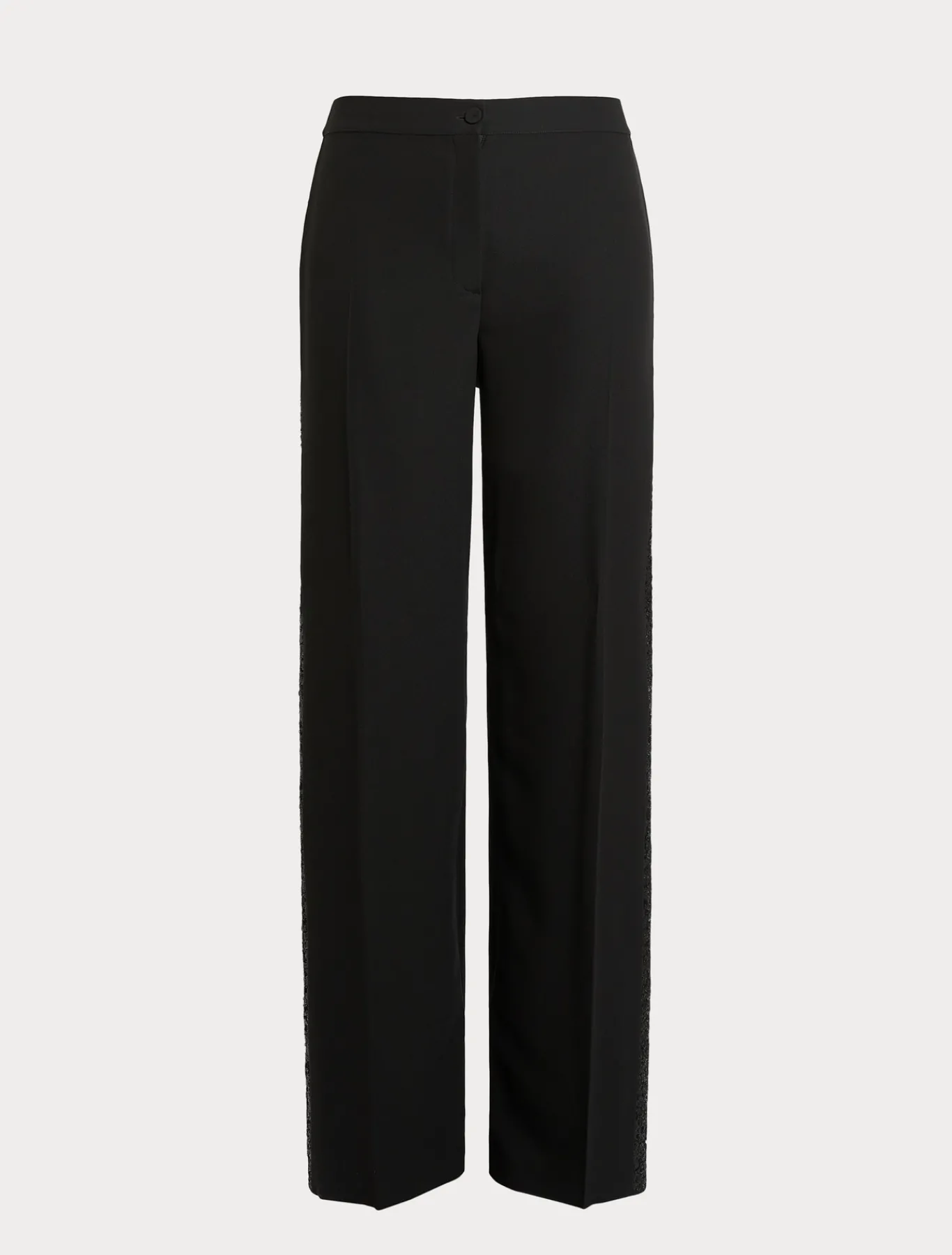 Marina Rinaldi Pantalon en crêpe envers satin NOIR Hot