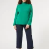 Marina Rinaldi Pantalon en denim de coton stretch BLEUJEANS Outlet