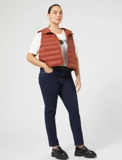 Marina Rinaldi Pantalon en denim de coton stretch BLEUJEANS New